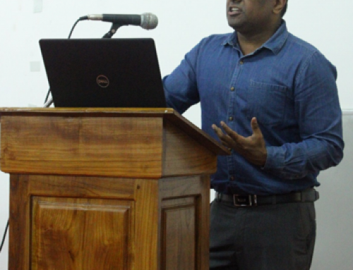 Lecture by Prof Sreekanth