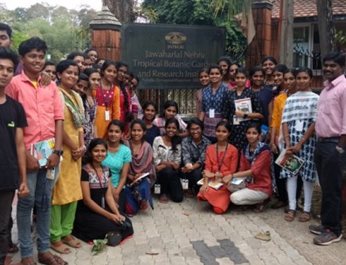 B.Sc. 1st Year Students Visit to Jawaharlal Nehru Tropical Botanical Garden and Research Institute, Palode