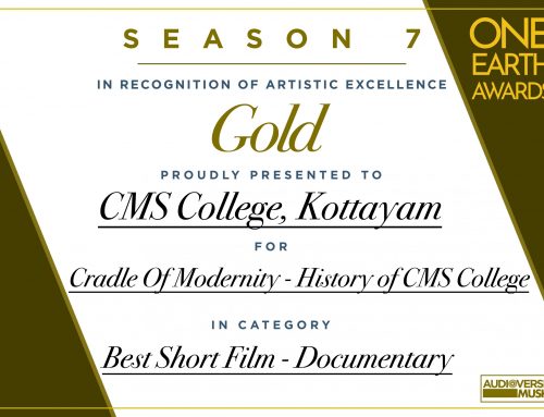 ‘Cradle of Modernity: History of CMS College’ triumphed at the 7th Season of One Earth Awards, bagging the Gold Award for Best Short Film.