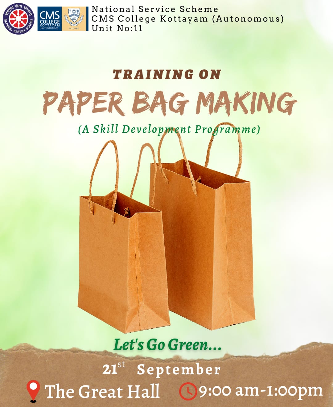 Countrywide Public School Bageshwar - Paper bags are an  environment-friendly alternative to the harmful plastic bags. 