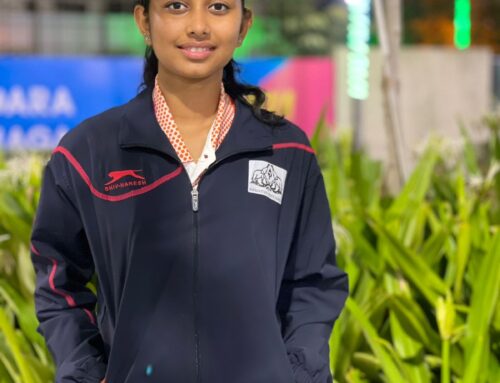 36th National Games Artistic Skating Championship: Angelina Glory George, B.Sc physics first year student at CMS College, has secured the Fifth position.