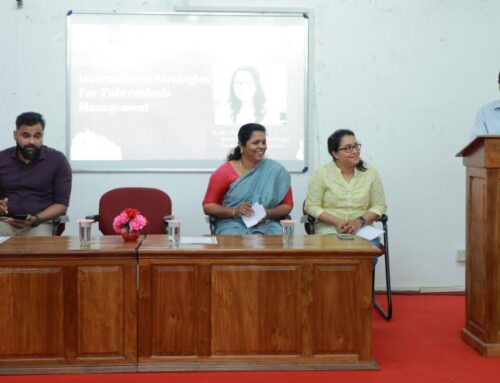 International Strategies for Tuberculosis Management awareness sessions were jointly organised by the departments of family and community science and physical education.