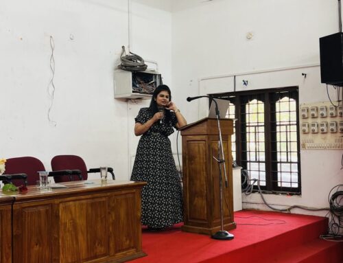 Family and Community Science Department of CMS College organised a talk on Food Safety.