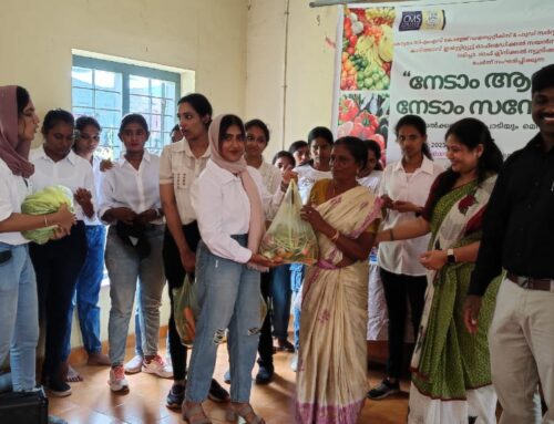 Dietetics and Food Management Department of CMS College and Caritas Institute of Medical Science and Research Centre jointly organised a Nutritious Diet Awareness Programme and a Medical Camp.