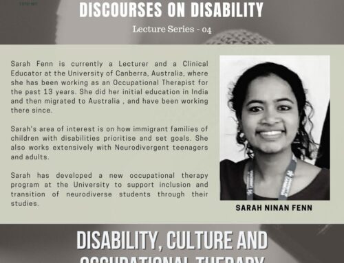 LECTURE SERIES -4: DISCOURSES ON DISABILITY