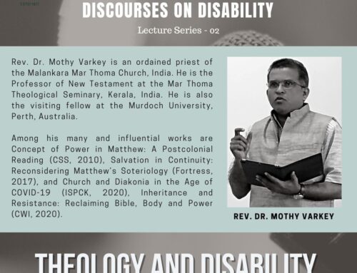 LECTURE SERIES -2: DISCOURSES ON DISABILITY