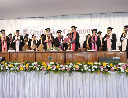 CMS College organized its third Annual Convocation Ceremony at the newly constructed Amphitheatre