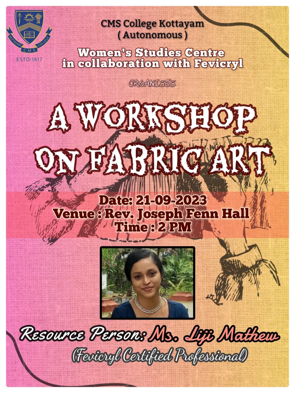 A Workshop on Fabric Art