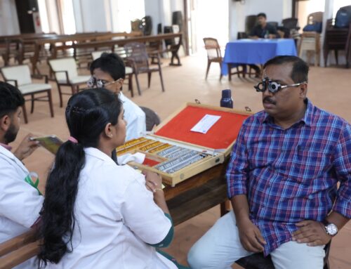 Dr. Agarwals Eye Hospital and CMS College Women’s Studies Centre jointly conducted a Free Eye Camp and Awareness Program as part of International Women’s Day.