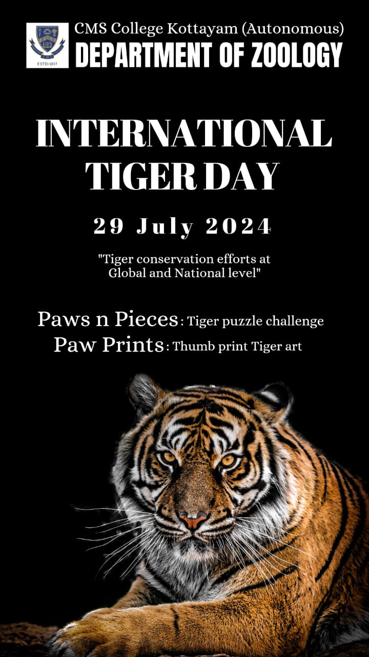 International Tiger Day CMS College Kottayam